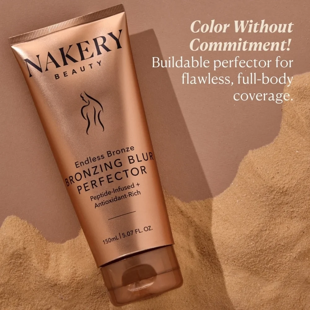 Nakery Beauty Endless Bronze™ Bronzing Blur Perfector, 150ml/5.09fl.oz. NEW